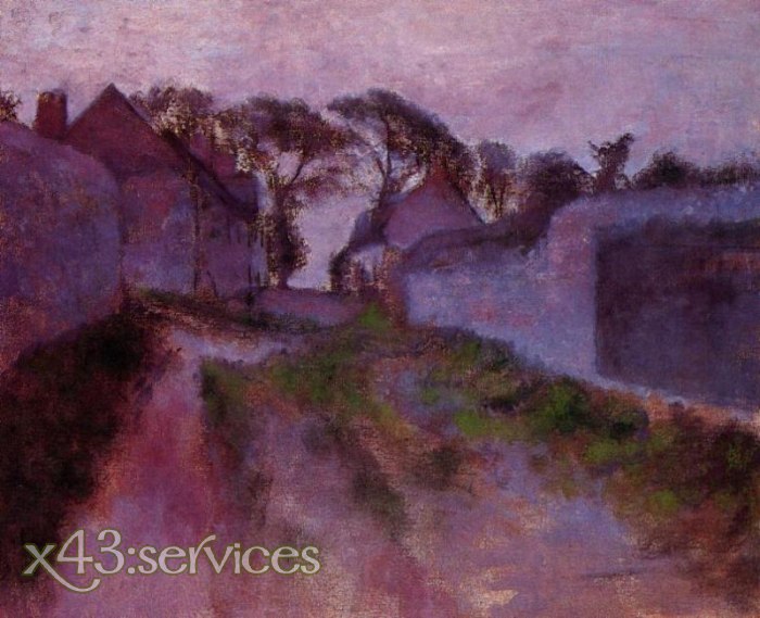 Edgar Degas - Bei Saint-Valery-sur-Somme